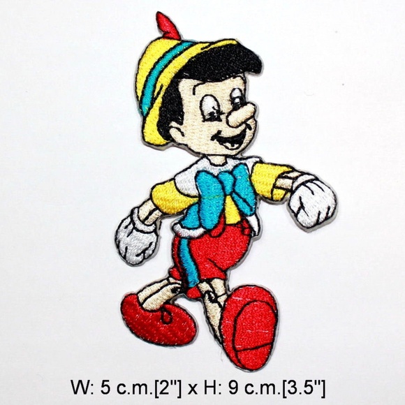Accessories - Disney Patch Pinnochio iron on wooden boy vintage Accessories - Disney Patch Pinnochio iron on wooden boy vintage